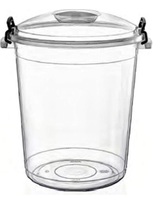 Bakliyat Kovası  50 Litre (Şeffaf) - E-582