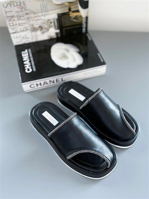 BeBeQ Sage Siyah Sabo Taş Detaylı Kadın Terlik