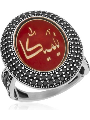 Gumush Gümüş Kişiye Özel Kadın Yüzük