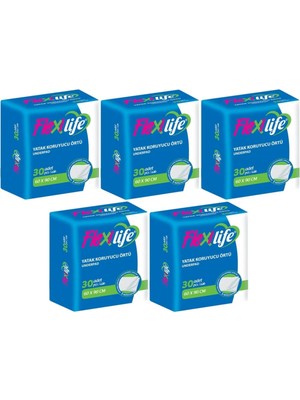 Flexi Life Hasta Alt Açma Yatak Koruyucu Örtü 60*90 cm Klasik 150 Adet (5pk*30)