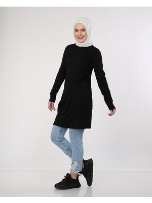 Doğa Basic Tunik - Siyah