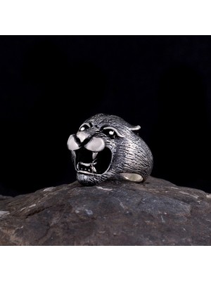 Tesbih Sepetim Puma Model 925 Ayar Gümüş Erkek Yüzük