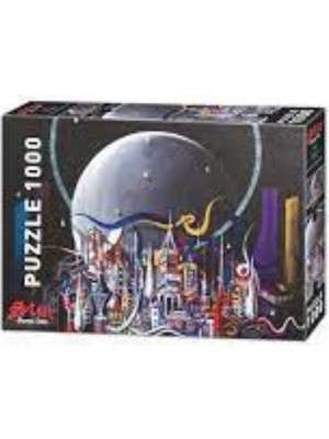 Star Puzzle 1000 Parça 68X48CM Ay Şehri