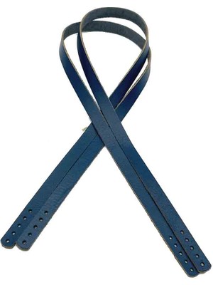 Angel Çanta Aksesuar Gerçek Deri 70X1.2 cm Lacivert Renk Çanta Sapı