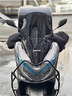 Universal Honda Pcx 2018-2020 Ön Siperlik Tur Camı Uzun Cam Pnr