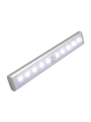 Sld 2 W 10Led Akıllı Insan Kızılötesi Sensörü Ücretsiz 4 * Aaa Pil Led Gece Lambası Dolabı Işık Duvar Işık Dolap Işığı (Beyaz Işık) (Yurt Dışından)