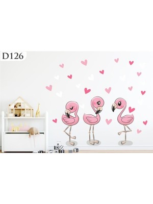 Dez Flamingo Duvar Sticker