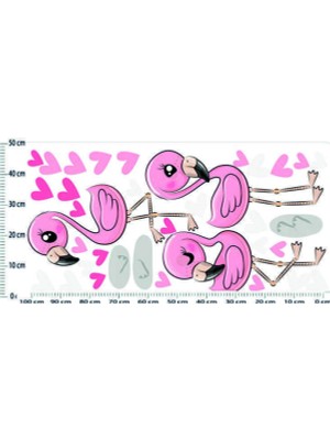 Dez Flamingo Duvar Sticker