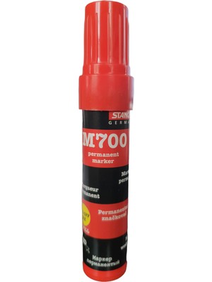 Cmk Stanger M700 4-8mm Jumbo Boy  Permanent Marker Koli Kalemi Kırmızı