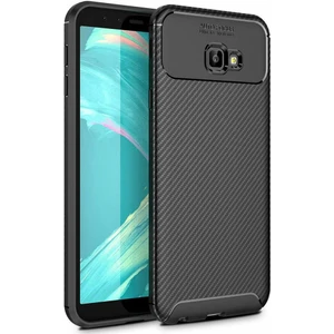 Samsung Galaxy J4 Core (SM-J410F) Karbon Görünüm Negro Silikon Kılıf