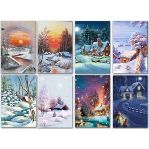 Tellgraf Reklam Hizmetleri Yılbaşı Kartpostal Seti 10X15 cm