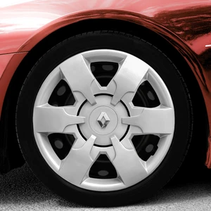 Renault Master 16 Inç Uyumlu Jant Kapağı Amblemli Gri 4 Adet 1 Takım 156