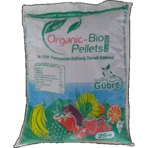 Ziraatcim Market Tavuk GÜBRESI-25KG -Organik Gübre Bio Pellets %100 Fermante Edilmiş