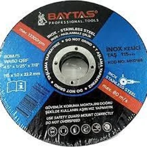 Baytaş Inox Metal Kesici Disk 115 mm 10 Adet