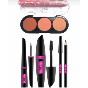 Makeuptime 3’lü Mat Allık ve 3’lü Göz Makyaj Seti