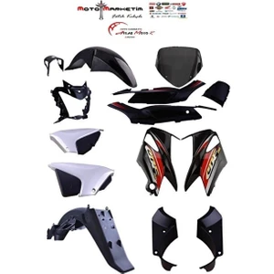 Honda Cbf 150 Siyah Grenaj Seti - Kaporta Seti