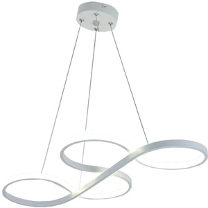 TT Aydınlatma TT025-BY Yılan Modeli Mat Beyaz LED Avize