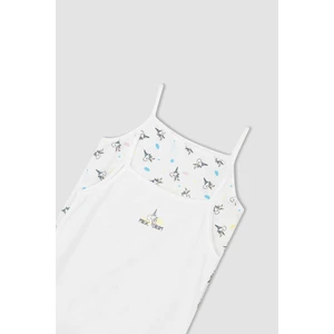 Kız Çocuk Regular Fit 2'li Atlet X0841A622HS