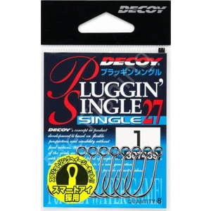 SINGLE27 Pluggin Maket Balık Iğnesi-Kaşık Iğnesi ve Jig Iğnesi 3-0 No