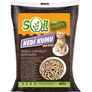 Soil Garden Organik Çam Pelet  30 Lt Kedi Kumu