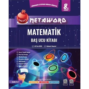 Nartest Yayınevi 8. Sınıf Metaword Matematik Baş Ucu Kitabı