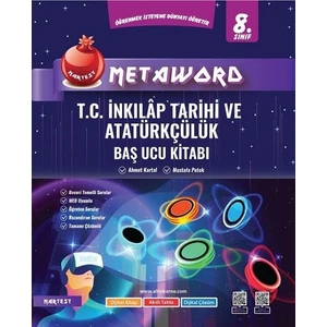 Nartest Yayınevi 8. Sınıf Metaword T.C. İnkılap Tarihi ve Atatürkçülük Baş Ucu Kitabı