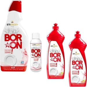 Jel Bulaşık Makinesi 820 ml + 110 ml Parlatıcı + Sıvı Elde Bulaşık 2 x 650 ml