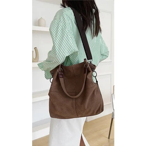 Kanvas Tote Bag Bej (Yurt Dışından)