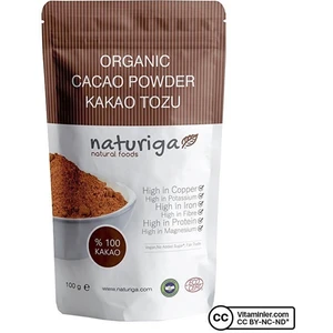 Organik Kakao Tozu 100 Gr