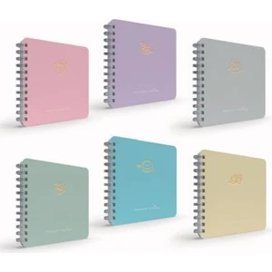 Defter Spiralli Sert Kapak Mıkro Notes 16X16 100 Yp. Çizgili 5995