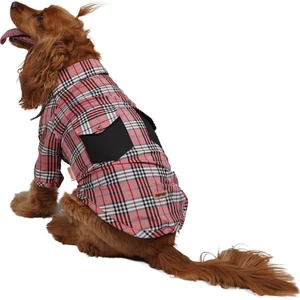 Red Plaid Kırmızı Ekose Kedi Köpek Gömleği Kedi Köpek Kıyafeti