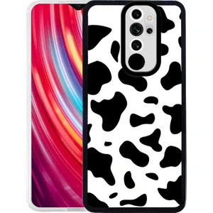 Xiaomi Redmi Note 8 Pro Kapak Kamera Korumalı Inek Desenli Ultra Ince Silikon Kılıf