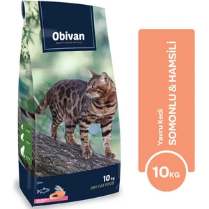 Somon ve Hamsili Yavru Kedi Maması 10 kg