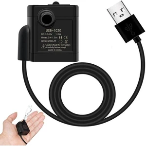 USB Mini Akvaryum 3.5/9 V  1-3 W Dalgıç Su Pompası