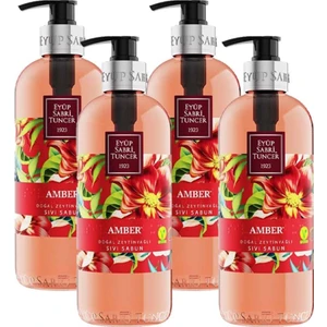 Eyüp Sabri Tuncer Amber Sıvı Sabun 500  ml x 4