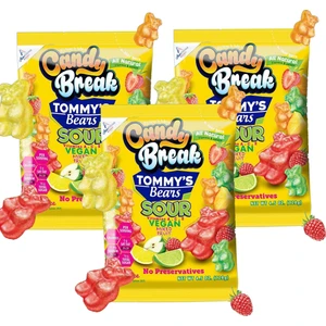 Tommy's Bears Karışık Meyveli Ekşi Yumuşak Şeker 3 x 128 gr