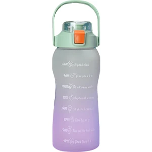 Kkmoon 1500 ml Degrade Su Şişesi - Yeşil  (Yurt Dışından)