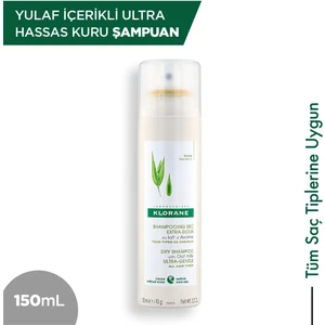 Yulaf Içerikli Ultra Hassas Kuru Şampuan 150 Ml