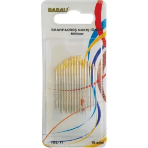 Artus Tedarik Sharp Dikiş Nakış Iğnesi Ybl-11