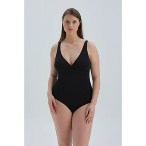 Siyah Korseli Toparlayıcı Mayo