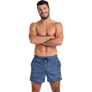 Beach Short Allover Navy Multı Erkek Deniz Şortu Lacivert 005253710
