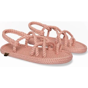 Nomadic Republic Ibiza Kauçuk Tabanlı Çocuk Pudra Ip Sandalet