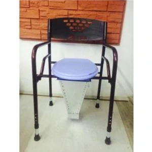 Katlanan Hasta Sandalyesi Kolay Temizlenir Direk Tuvalete Wc Yükseltici