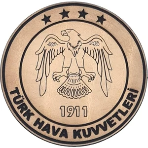 Seyhan Askeri Malzeme Hava Kuvvetleri  Deri Peç - Arma - Askeri Patch