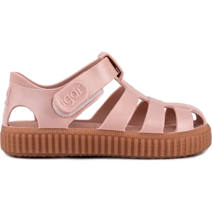 S10291-197 Nıco Caramelo Nude Çocuk Sandalet