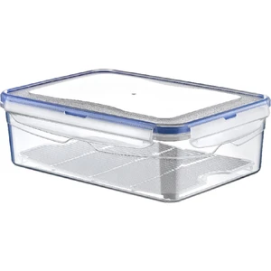 Sızdırmaz Dikdörtgen Plastik Saklama Kabı 4,3 Lt