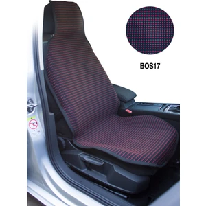Oto Türk Universal Koltuk Kılıf Terletmez Minder Kilim 3'lü Siyah-Kırmızı