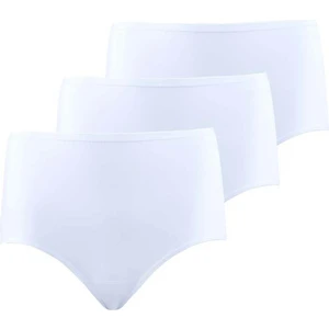 Essential 3'lü Yüksek Bel Beyaz Slip 1577