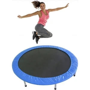 102 cm (40 Inç  )Trambolin Metal Yay Mavi Deluxe Trampolin