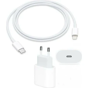 Type-C Lightning Şarj Aleti 20W Pd Iphone 7 8 Plus x 11 12 Pro Max Uyumlu Usb-C Hızlı Şarj Cihazı